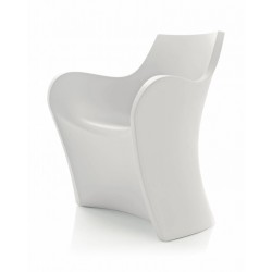Fauteuil WOOPY Blanc- B-LINE