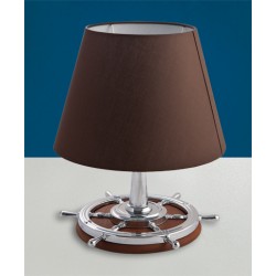 Lampe de table design Barre à roue H 40 cm- Foresti & Suardi